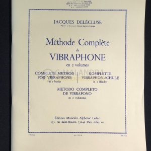 METODO PER VIBRAFONO JACQUES DELE’CLUSE.