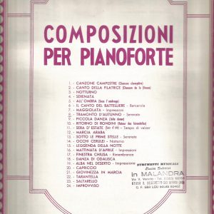 ENRICO MINEO -COMPOSIZIONI PER PIANOFORTE-.