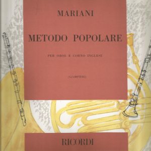 METODO POPOLARE PER OBOE E CORNO INGLESE.
