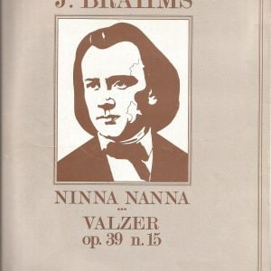 J. BRAHMS -NINNA NANNA VALZER OP.39 N°15.