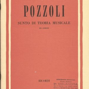 SUNTO DI TEORIA MUSICALE (POZZOLI) III CORSO