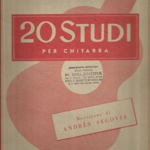 F. SOR “20 STUDI PER CHITARRA”