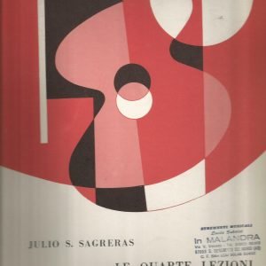 LE QUARTE LEZIONI DI CHITARRA “JULIO S. SAGRERAS”
