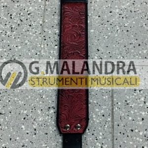 TRACOLLA PER CHITARRA E BASSO RIGHTON mod. SANDOKAN 020 RED