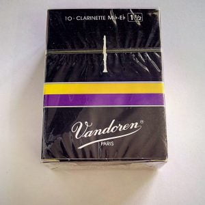 VANDOREN CLARINETTO MIb-Eb N°1.5 CONFEZIONE 10 ANCE CR1115