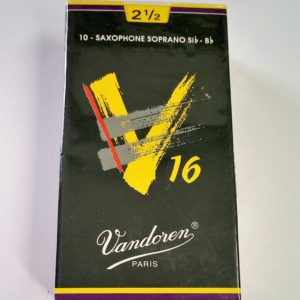 VANDOREN V16 SAX SOPRANO N°2.5 CONFEZIONE 10 ANCE SR7125
