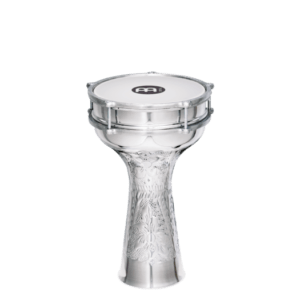 MEINL ALUMINUM DARBUKAS, HAND-HAMMERED 8 “X 14 1/2” -HE114- (SPEDIZIONE GRATUITA)