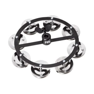 HEADLINER® SERIES HIHAT TAMBOURINE, STEEL  HTHH1BK