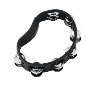 MEINL HEADLINER® SERIES HAND HELD ABS TAMBOURINES -HTMT1BK- (SPEDIZIONE GRATUITA)