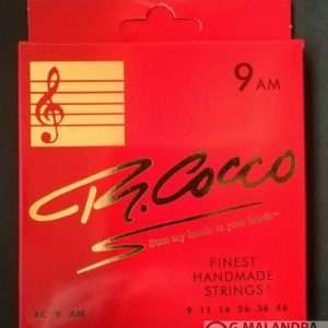 CORDE PER CHITARRA ELETTRICA R.COCCO 9 AM