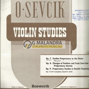 O. SEVCIK – VIOLIN STUDIES