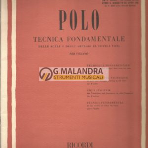 POLO – TECNICA FONDAMENTALE PER VIOLINO