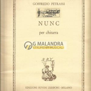 NUNC PER CHITARRA