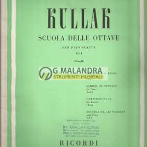 KULLAK – SCUOLA DELLE OTTAVE PER PIANOFORTE