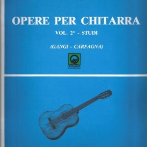 TARREGA -OPERE PER CHITARRA VOL.2 STUDI-
