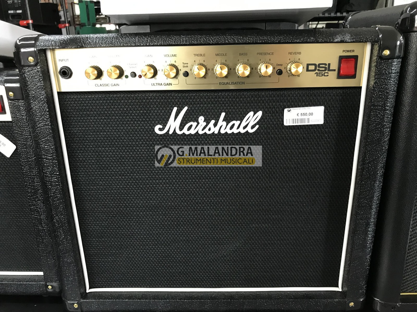 AMPLIFICATORE MARSHALL mod. DSL 15 C VALVOLARE - Strumenti Musicali  G-Malandra