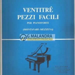 VENTITRE PEZZI FACILI PER PIANOFORTE