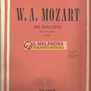 W.A. MOZART SEI SONATINE