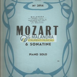 MOZART – 6 SONATINE – PIANO SOLO