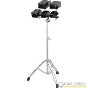 PEACE WB-20 Set 5 Blocchi Sonori in legno con supporto EX DEMO