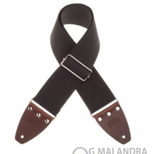 MAGRABO’ Stripe SC Entry Nero 8 cm terminali Marrone fibbia Argento. 230.321M