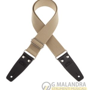 MAGRABO’ Stripe SC Entry Beige 5 cm terminali Nero fibbia Argento 230.110M