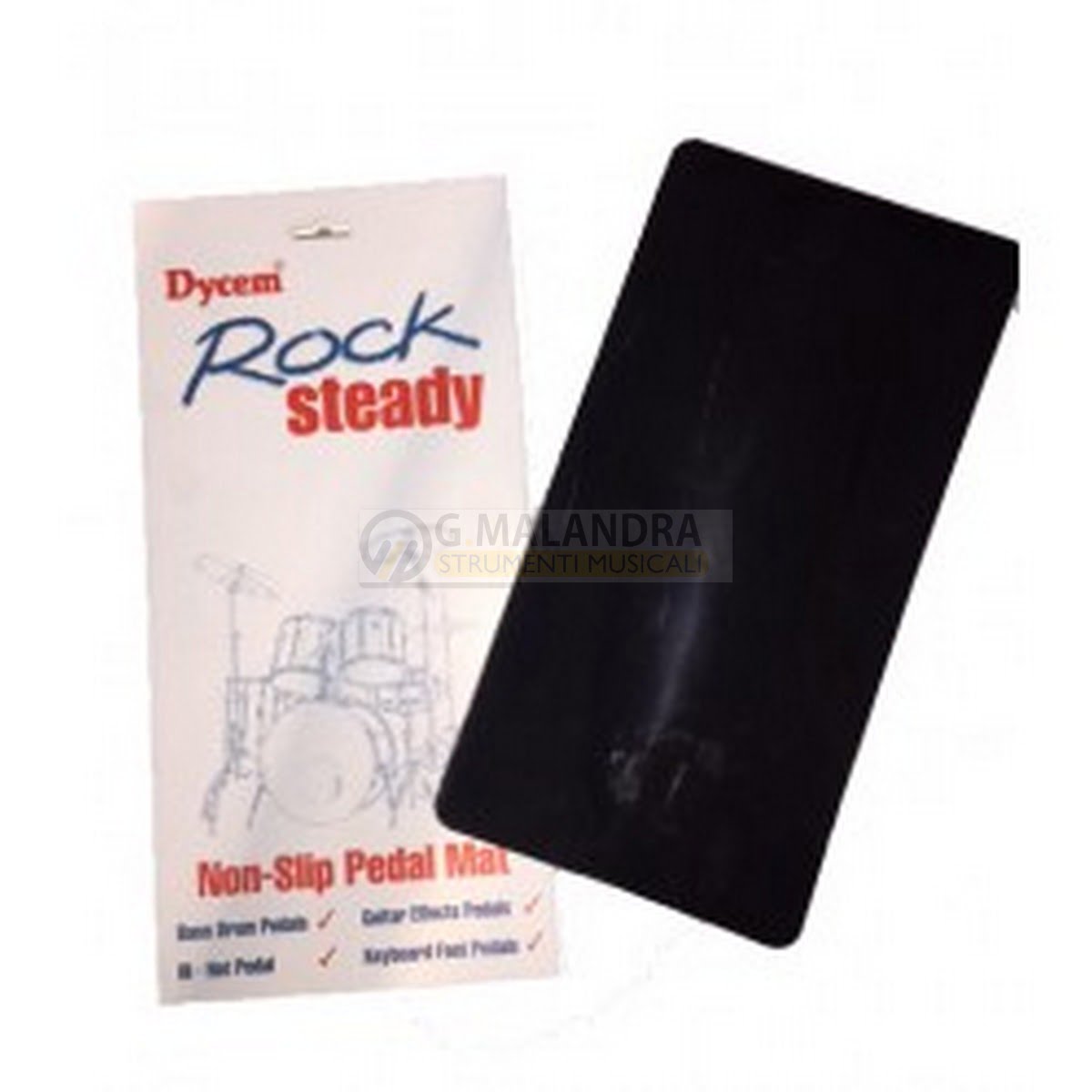 Dycem Rock Steady Pedal Mat Tappetino anti scivolo pedale B-Stock