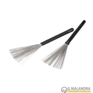 Coppia spazzole retrattili per batteria SOUNDSATION BRU-10