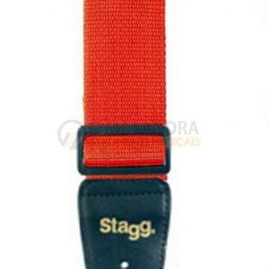 STAGG BJA006BK TRACOLLA PER CHITARRA ROSSA