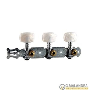 Meccaniche per chitarra classica cromate SOUNDSATION mod. SMH-C-P