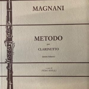 MAGNANI – METODO PER CLARINETTO – QUINTA EDIZIONE