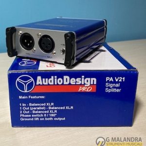 AUDIO DESIGN – PA V 21 – SDOPPIATORE DI SEGNALE