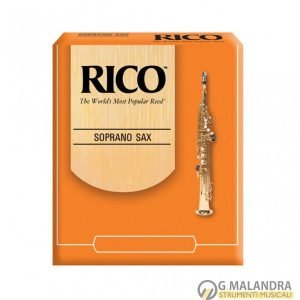 RICO – SAX SOPRANO – N° 3 CONFEZIONE DA 10 ANCE