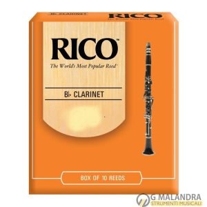 RICO – CLARINETTO SIb – N° 3 CONFEZIONE DA 10 ANCE