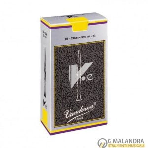 VANDOREN V12 CLARINETTO SIb-Bb N°2.5 CONFEZIONE10 ANCE CR1925