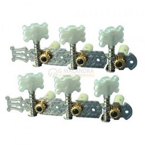 MECCANICHE PER CHITARRA CLASSICA NICKELATE ALICE AFD-018-CP
