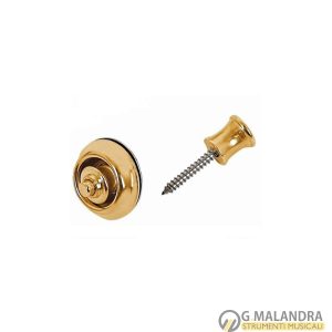 DUNLOP SLS1104G Straplok® Dual Design Strap Retainer System, Gold Flash