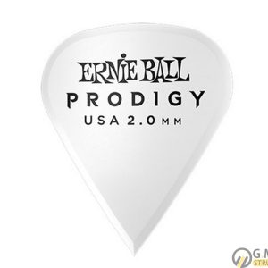 ERNIE BALL – 9341 PLETTRI PRODIGY SHARP WHITE 2,0 MM BUSTA 6