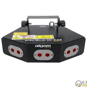 ALGAM LIGHTING – SPECTRUM SIX RGB LASER 6 IN 1