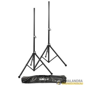 QUIKLOK S171PAK‑B COPPIA SUPPORTI PER CASSE ACUSTICHE + BORSA