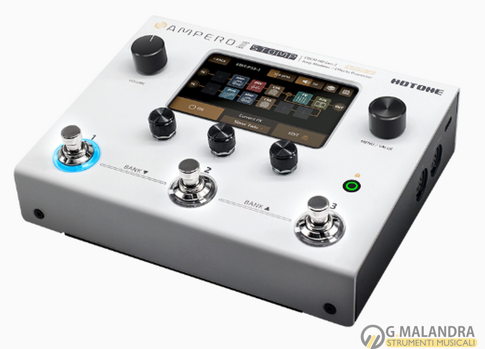 HOTONE mod. AMPERO II STOMP - pedaliera multieffetto