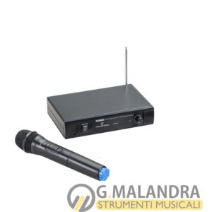 SOUNDSATION WF-V11HD Radiomicrofono VHF Plug and Play Palmare (213.0 MHz)