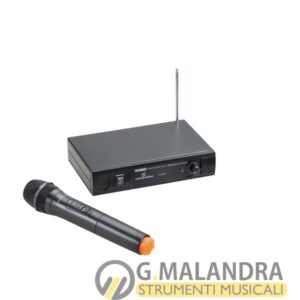 SOUNDSATION WF-V11HD Radiomicrofono VHF Plug and Play Palmare (215.50 MHz)