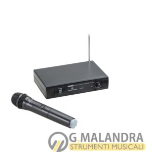 SOUNDSATION WF-V11HD Radiomicrofono VHF Plug and Play Palmare (205.75 MHz)