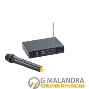 SOUNDSATION WF-V11HD Radiomicrofono VHF Plug and Play Palmare (209.8 MHz)