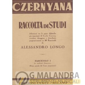 CZERNYANA – RACCOLTA DI STUDI – FASCICOLO I