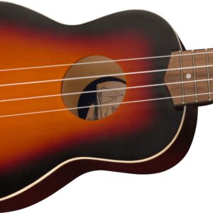 FENDER Venice Soprano Ukulele WN 2 SUNBURST