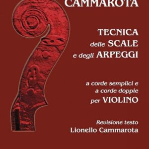 TECNICA DELLE SCALE E DEGLI ARPEGGI –  Fabio Cammarota