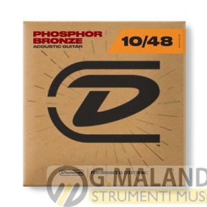 DUNLOP – DAP1048 ACOUSTIC PHOSPHOR BRONZE, EXTRA LIGHT SET/6