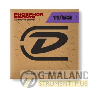 DUNLOP – DAP1152 ACOUSTIC PHOSPHOR BRONZE, MEDIUM LIGHT SET/6